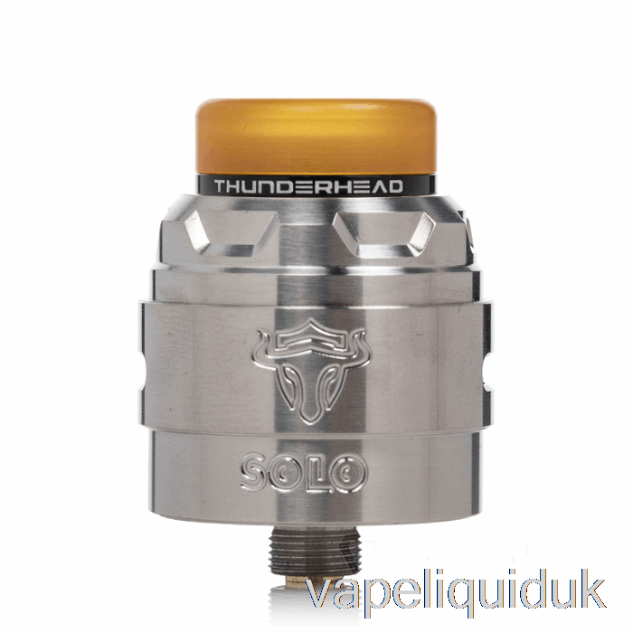 Thunderhead Creations Tauren Solo V1.5 24mm RDA Stainless Steel Vape Juice